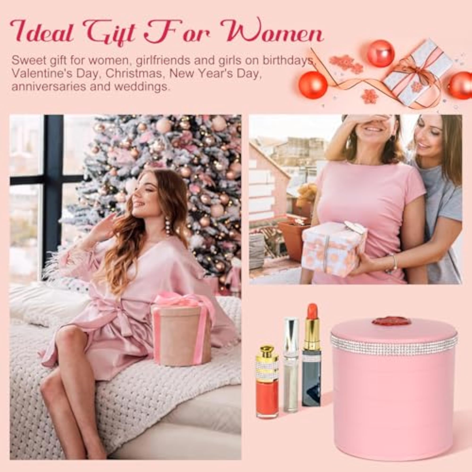 Jewelry Holder Organizer, 5-Layer Rotating Storage Tray